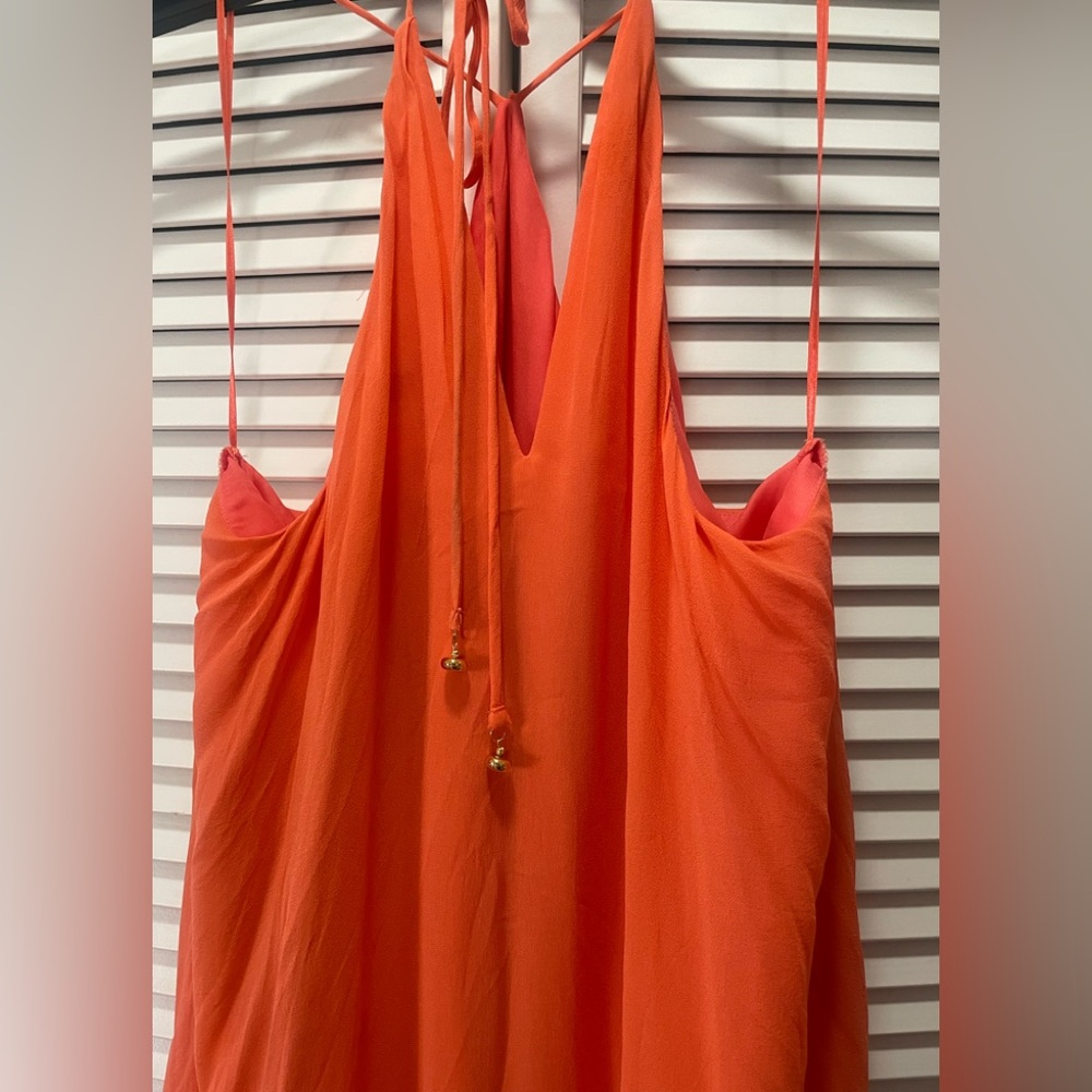 Trina Turk Chiffon Halter Maxi Dress - Picture 5 of 7